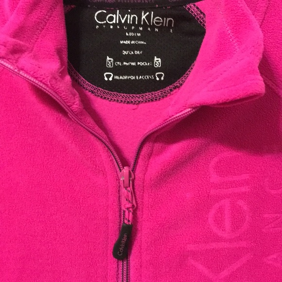 Calvin Klein Performance fleece jacket - Picture 3 of 8